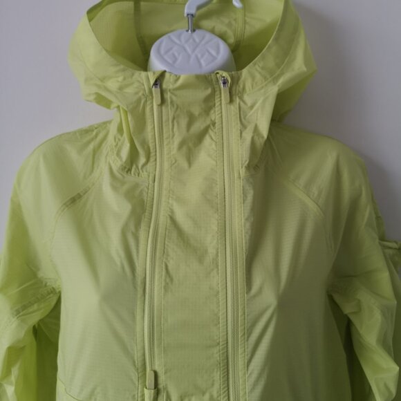 NWT LULULEMON LEVI Lemon Yellow Lightweight Packable On The Trails Jacket 10 - Picture 7 of 12